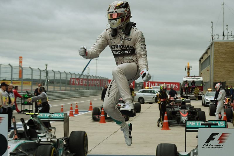 Hamilton's third title was won in style at the Circuit of the Americas, Austin, USA